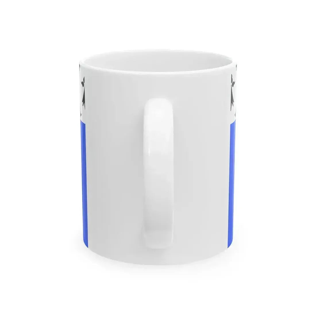 Flag of Binic (France) White Coffee Mug - Go Mug Yourself