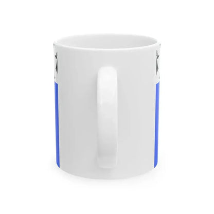 Flag of Binic (France) White Coffee Mug - Go Mug Yourself