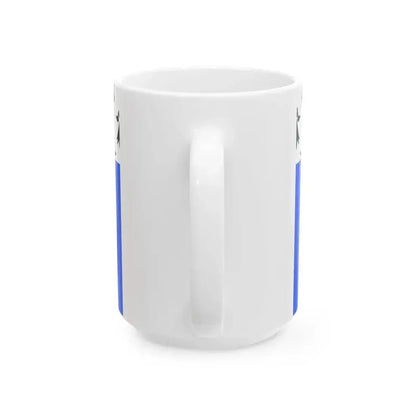 Flag of Binic (France) White Coffee Mug - Go Mug Yourself