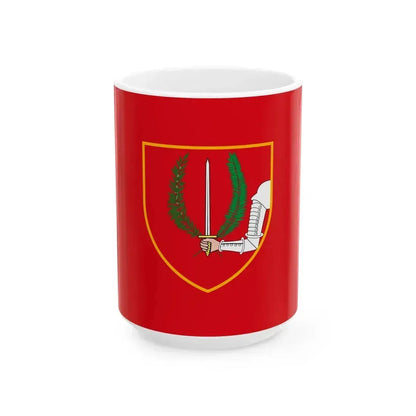 Flag of Birgu (Malta) White Coffee Mug 15oz - Go Mug Yourself