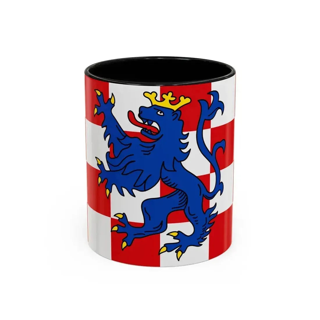 Flag of Birkenfeld Germany - Accent Coffee Mug 11oz Black - Go Mug Yourself