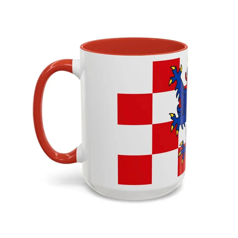 Flag of Birkenfeld Germany - Accent Coffee Mug - Go Mug Yourself