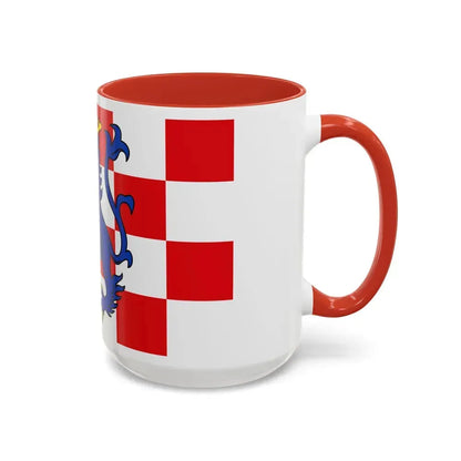 Flag of Birkenfeld Germany - Accent Coffee Mug - Go Mug Yourself
