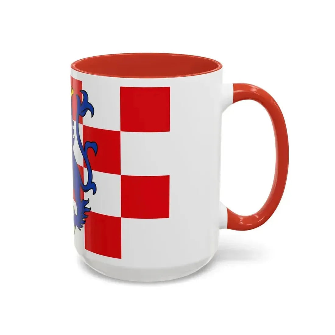 Flag of Birkenfeld Germany - Accent Coffee Mug - Go Mug Yourself