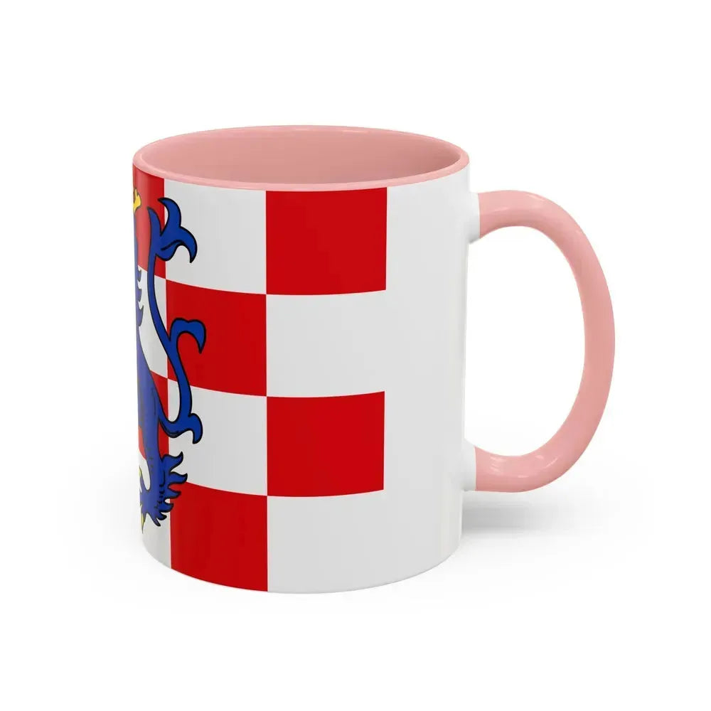Flag of Birkenfeld Germany - Accent Coffee Mug - Go Mug Yourself