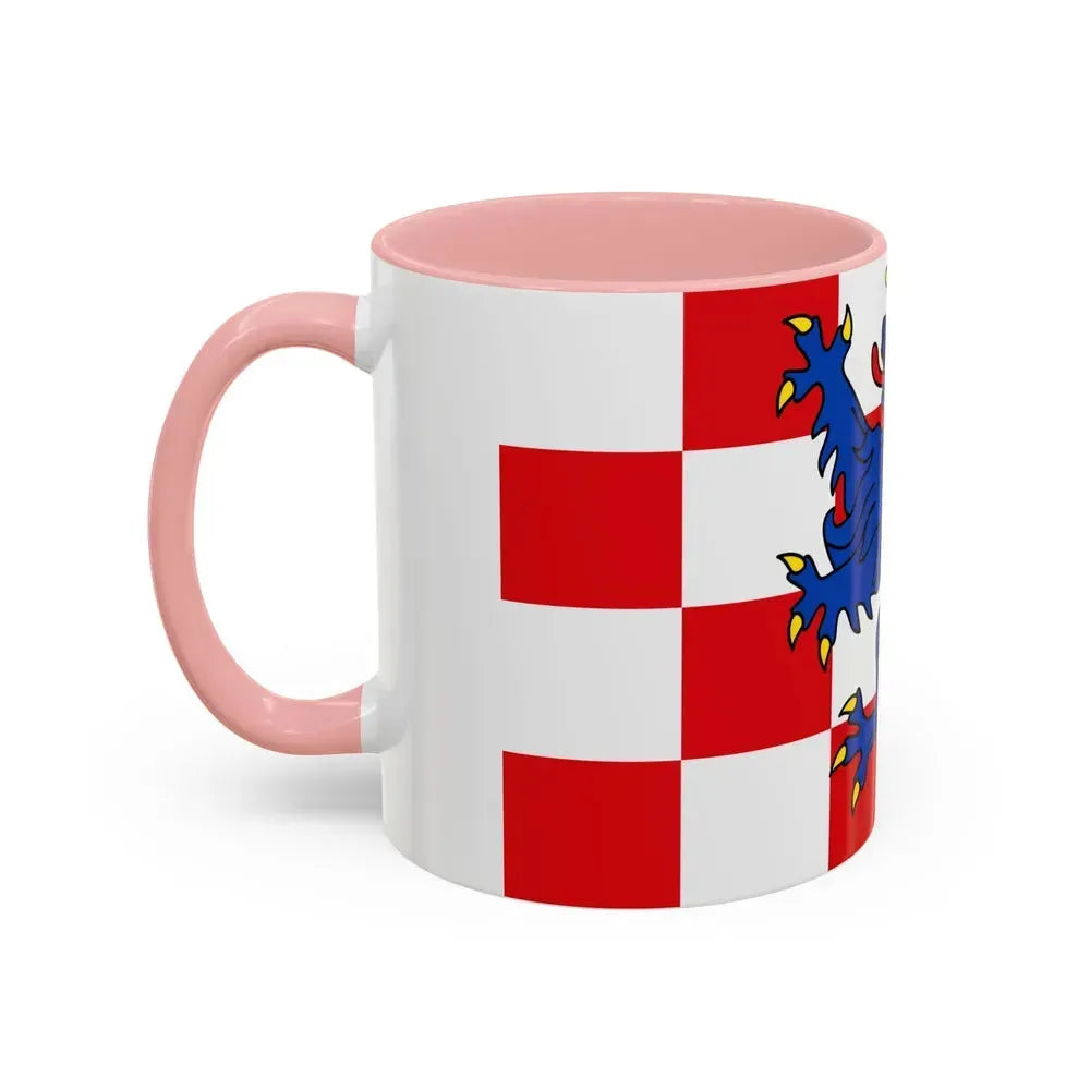 Flag of Birkenfeld Germany - Accent Coffee Mug - Go Mug Yourself