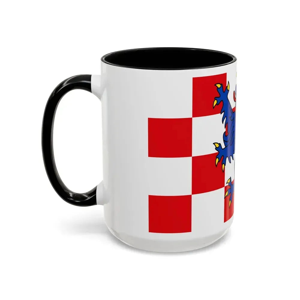 Flag of Birkenfeld Germany - Accent Coffee Mug - Go Mug Yourself