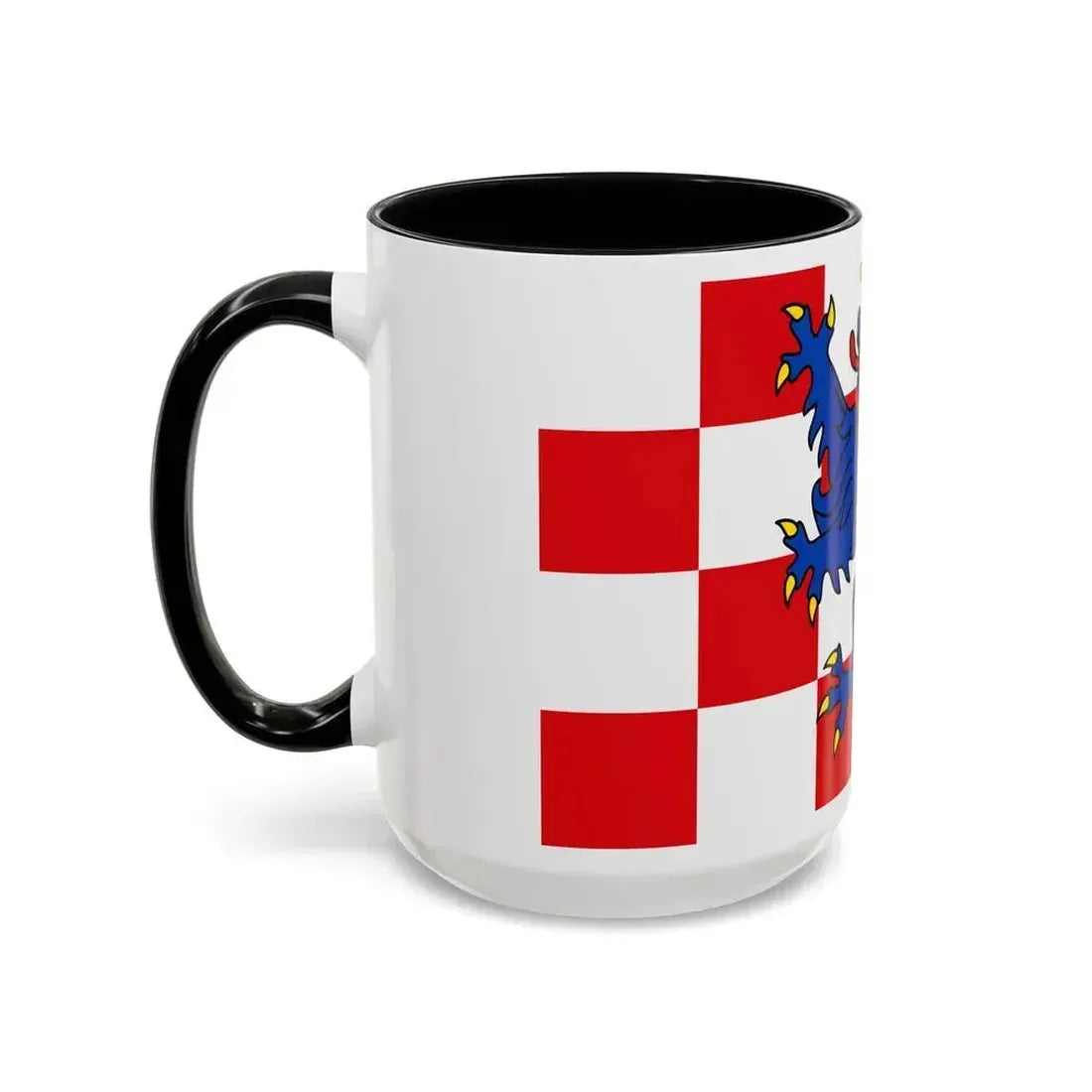 Flag of Birkenfeld Germany - Accent Coffee Mug - Go Mug Yourself