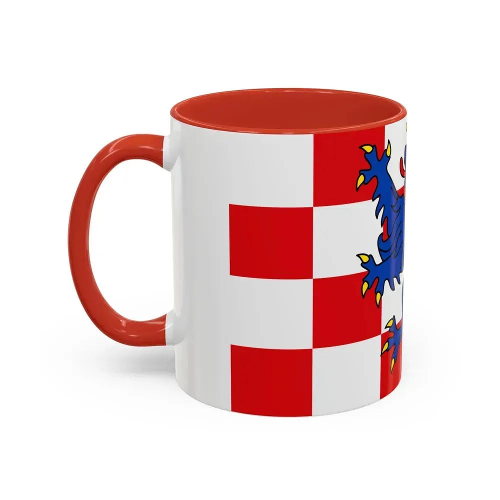 Flag of Birkenfeld Germany - Accent Coffee Mug - Go Mug Yourself