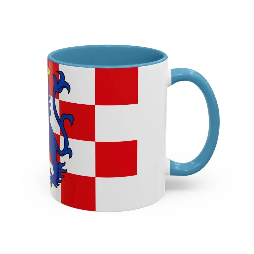 Flag of Birkenfeld Germany - Accent Coffee Mug - Go Mug Yourself