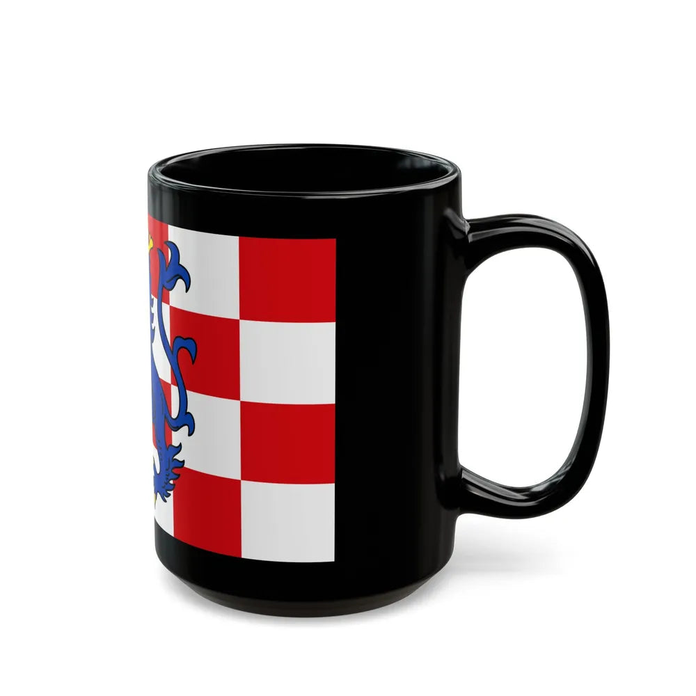 Flag of Birkenfeld Germany - Black Coffee Mug-Go Mug Yourself