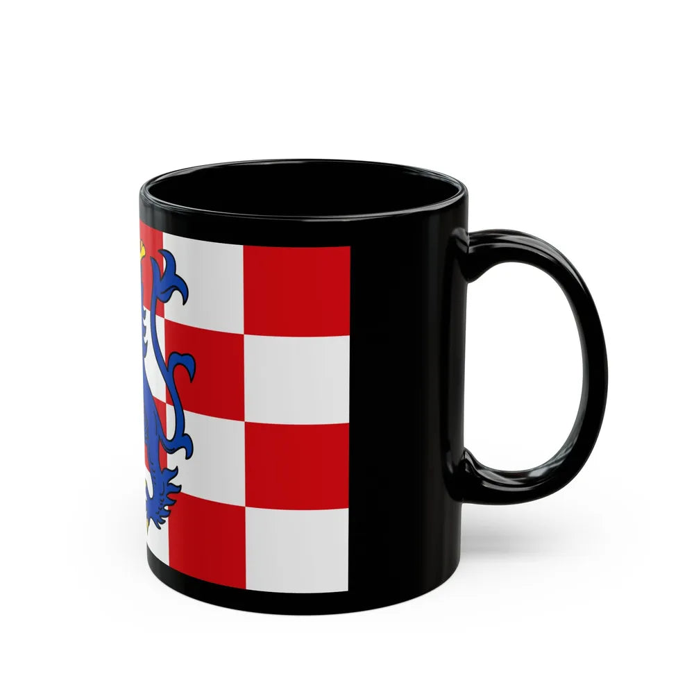 Flag of Birkenfeld Germany - Black Coffee Mug-Go Mug Yourself