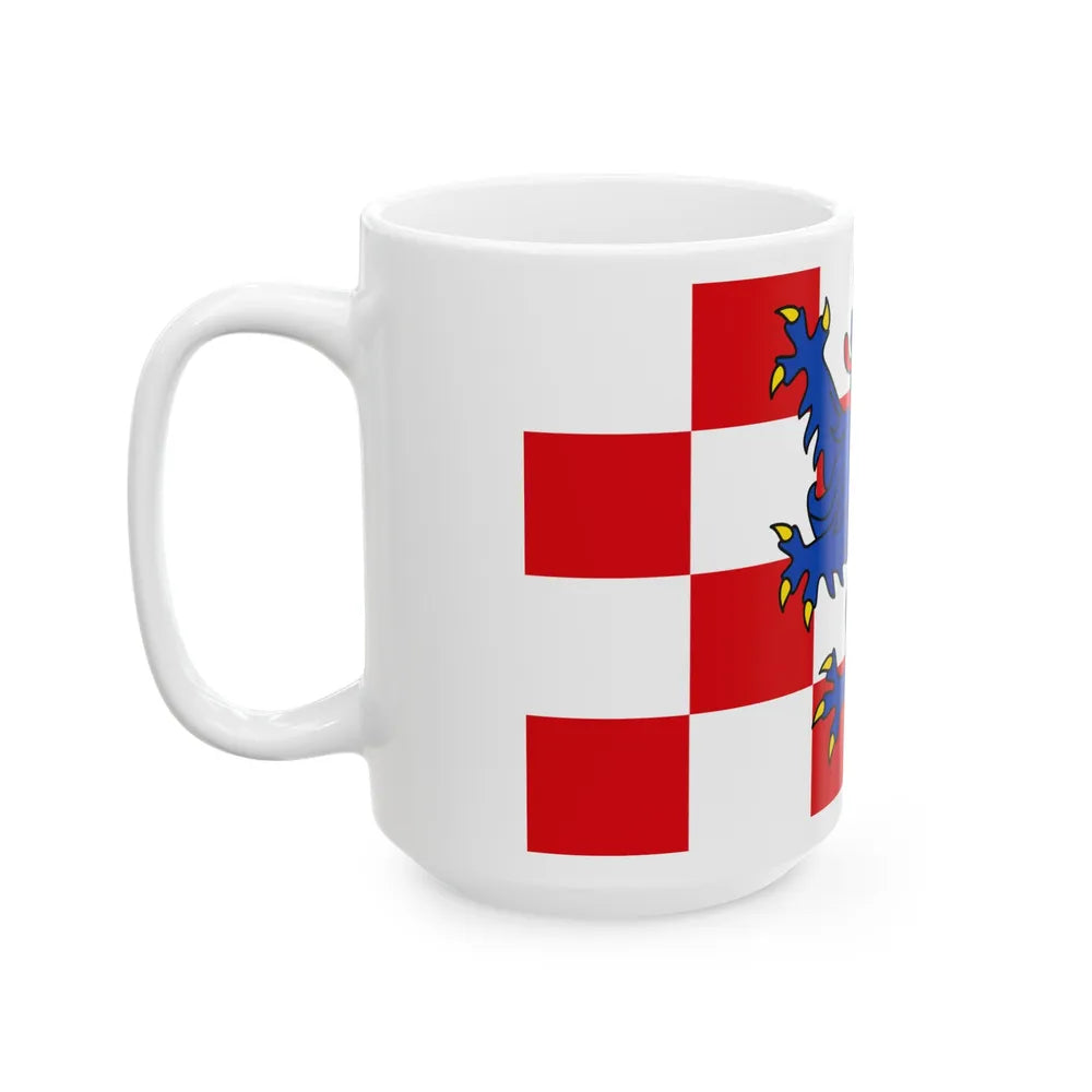 Flag of Birkenfeld Germany - White Coffee Mug-Go Mug Yourself