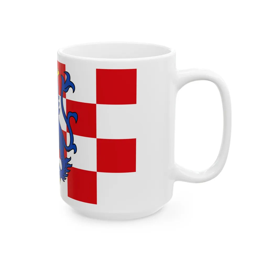 Flag of Birkenfeld Germany - White Coffee Mug-Go Mug Yourself