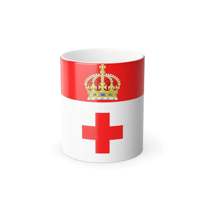 Flag of Birkirkara Malta - Color Changing Coffee Mug-11oz-Go Mug Yourself