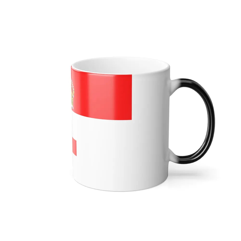 Flag of Birkirkara Malta - Color Changing Coffee Mug-Go Mug Yourself