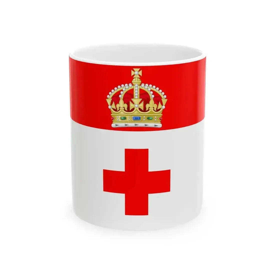Flag of Birkirkara (Malta) White Coffee Mug 11oz - Go Mug Yourself