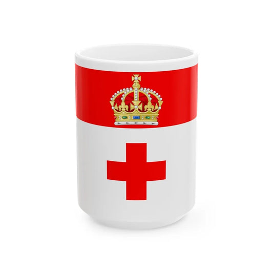 Flag of Birkirkara Malta - White Coffee Mug-15oz-Go Mug Yourself