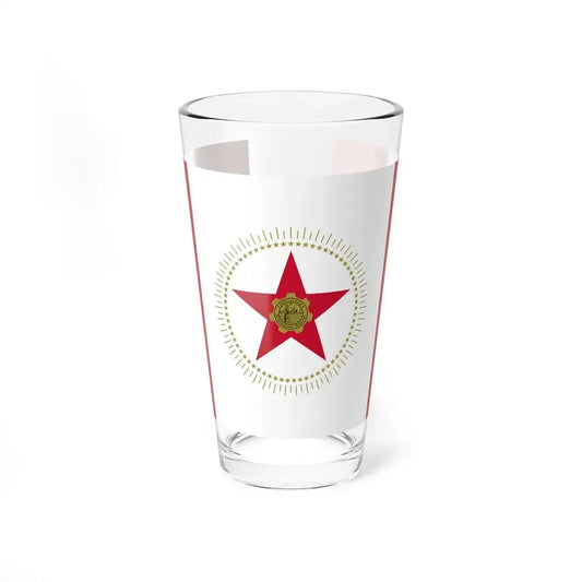 Flag of Birmingham Alabama (United States) Pint Glass 16oz 16oz - Go Mug Yourself