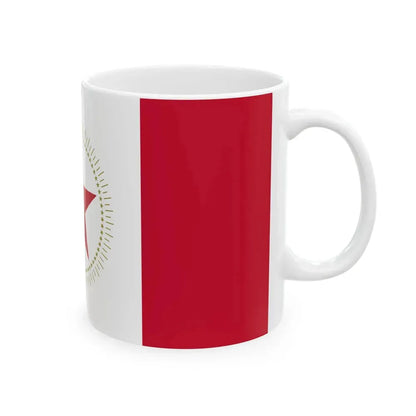 Flag of Birmingham Alabama (United States) White Coffee Mug - Go Mug Yourself
