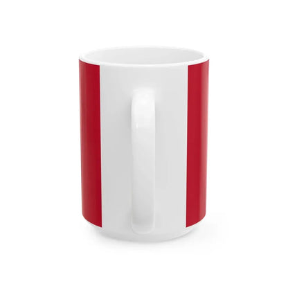 Flag of Birmingham Alabama (United States) White Coffee Mug - Go Mug Yourself