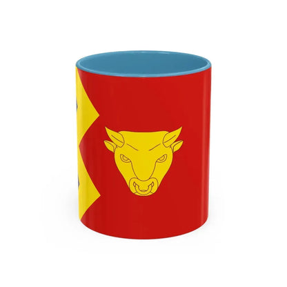 Flag of Birmingham UK - Accent Coffee Mug 11oz Light Blue - Go Mug Yourself