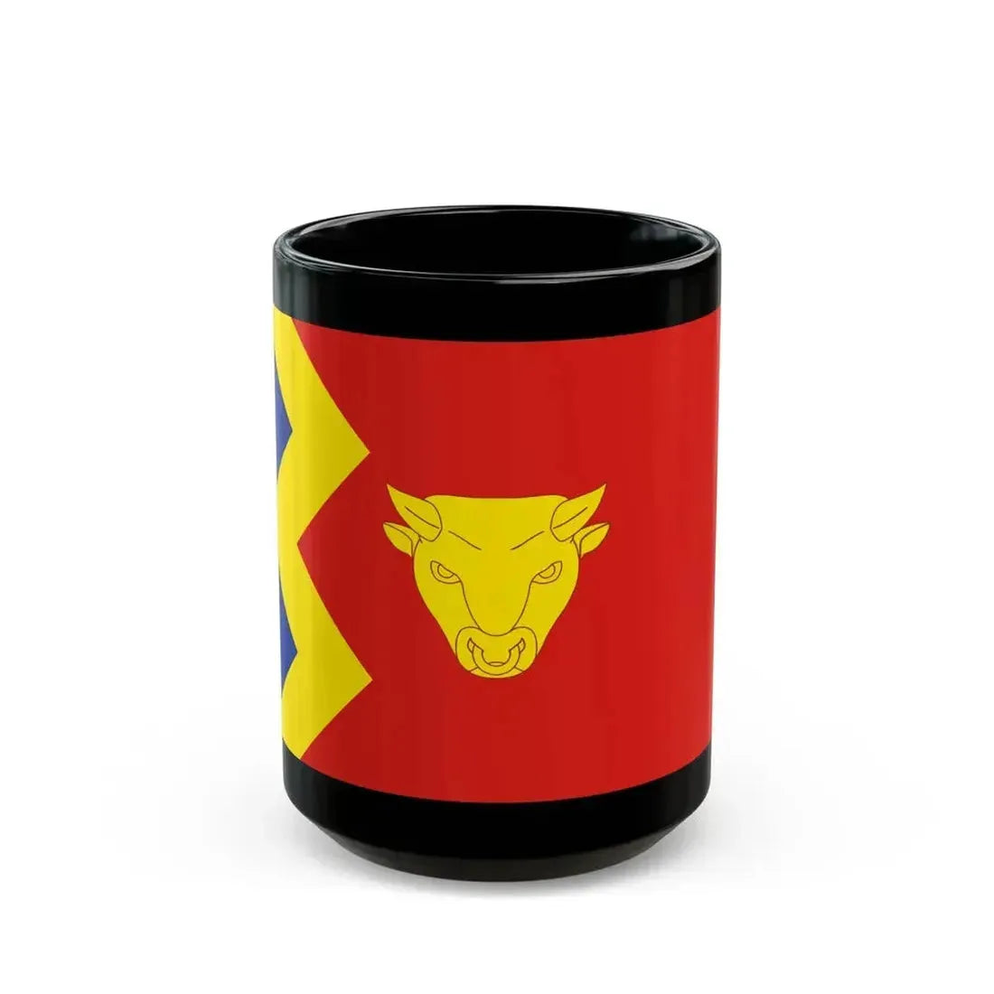 Flag of Birmingham UK - Black Coffee Mug 15oz - Go Mug Yourself