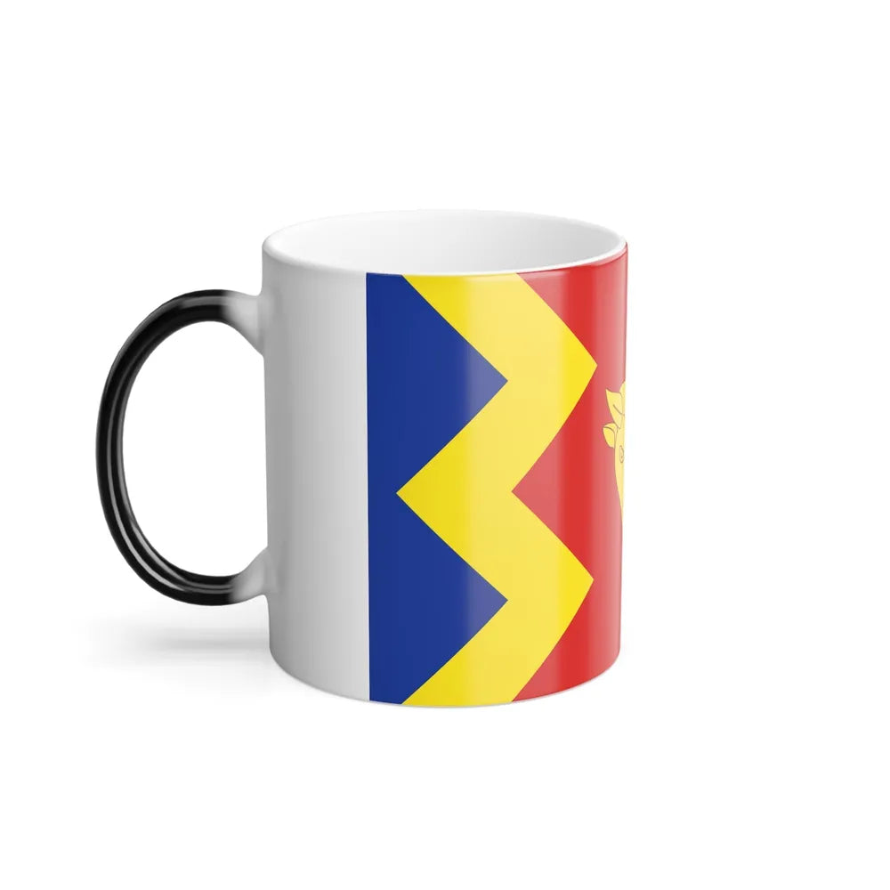 Flag of Birmingham UK - Color Changing Coffee Mug-Go Mug Yourself