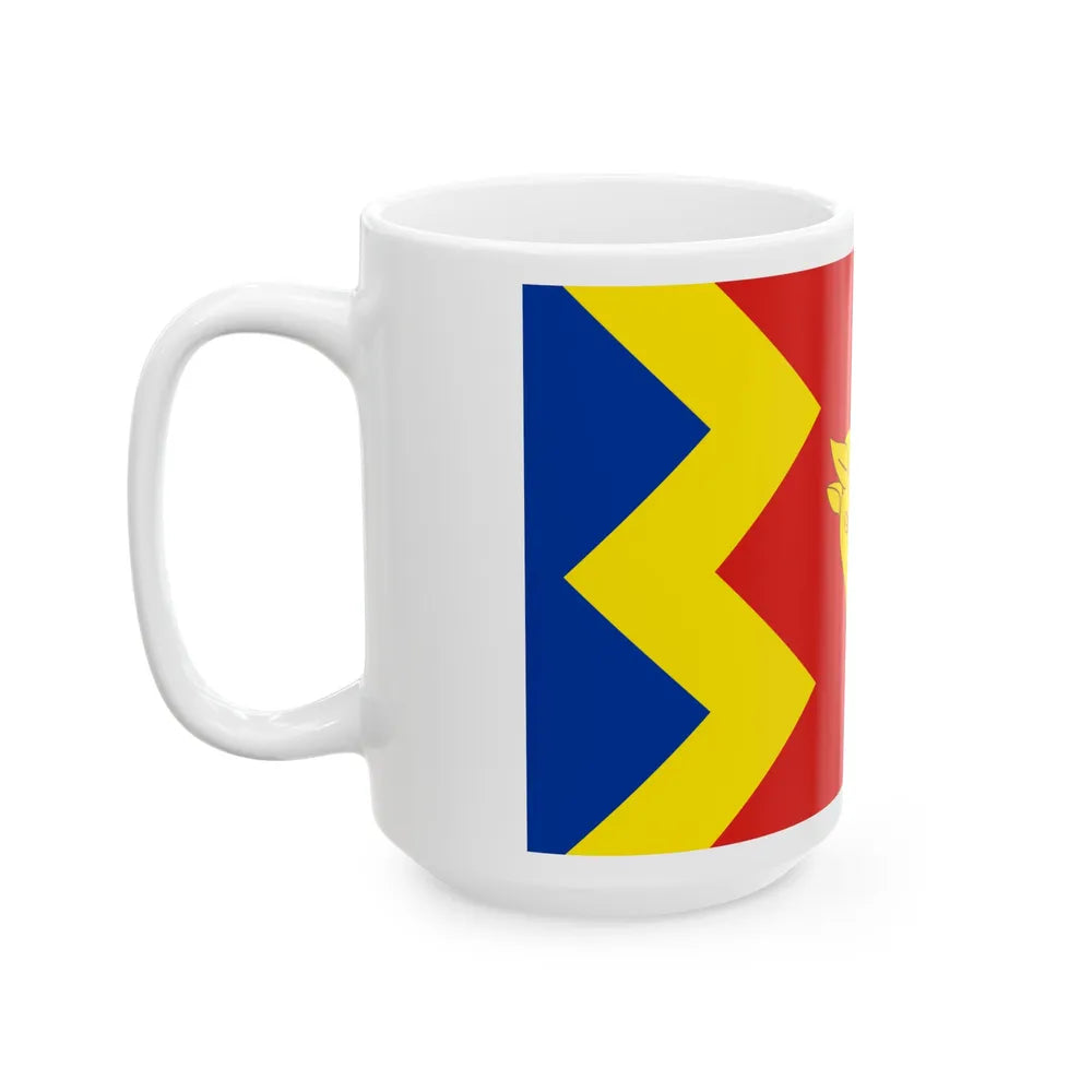 Flag of Birmingham UK - White Coffee Mug-Go Mug Yourself