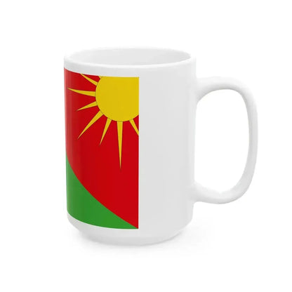 Flag of Biryulyovo Zapadnoye 2004 (Russia) White Coffee Mug - Go Mug Yourself