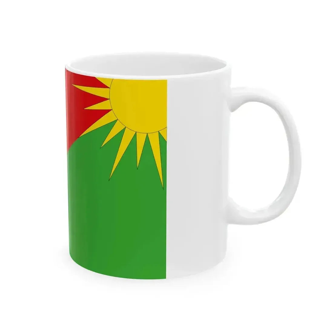 Flag of Biryulyovo Zapadnoye (Russia) White Coffee Mug - Go Mug Yourself