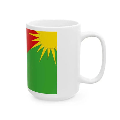Flag of Biryulyovo Zapadnoye (Russia) White Coffee Mug - Go Mug Yourself