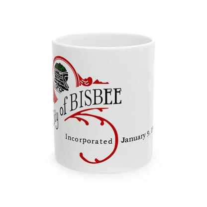 Flag of Bisbee Arizona (United States) White Coffee Mug 11oz - Go Mug Yourself