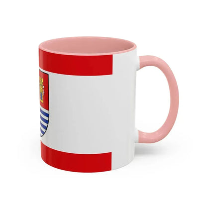 Flag of Bitburg Pruem Germany - Accent Coffee Mug - Go Mug Yourself