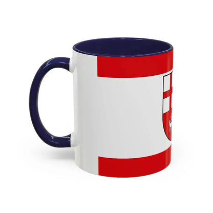 Flag of Bitburg Pruem Germany - Accent Coffee Mug - Go Mug Yourself