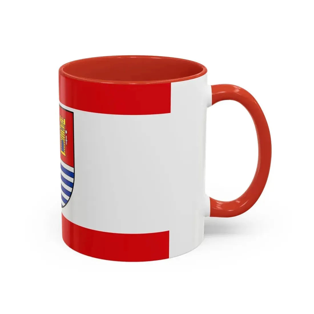 Flag of Bitburg Pruem Germany - Accent Coffee Mug - Go Mug Yourself