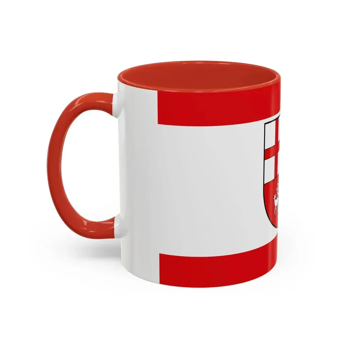 Flag of Bitburg Pruem Germany - Accent Coffee Mug - Go Mug Yourself
