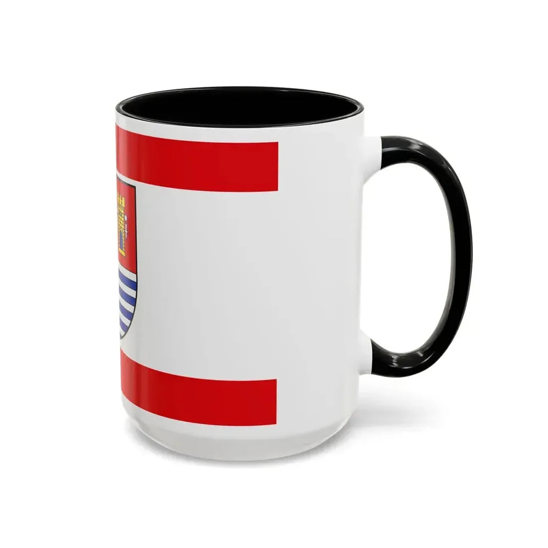 Flag of Bitburg Pruem Germany - Accent Coffee Mug - Go Mug Yourself