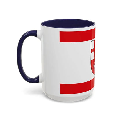 Flag of Bitburg Pruem Germany - Accent Coffee Mug - Go Mug Yourself