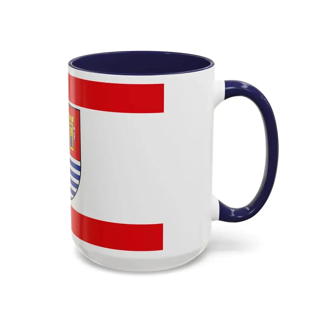 Flag of Bitburg Pruem Germany - Accent Coffee Mug - Go Mug Yourself