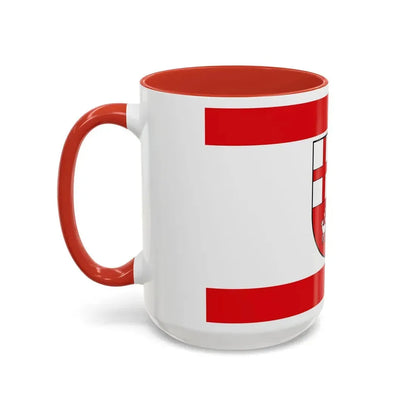 Flag of Bitburg Pruem Germany - Accent Coffee Mug - Go Mug Yourself