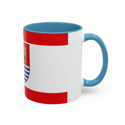 Flag of Bitburg Pruem Germany - Accent Coffee Mug - Go Mug Yourself