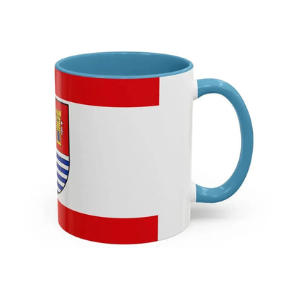 Flag of Bitburg Pruem Germany - Accent Coffee Mug - Go Mug Yourself