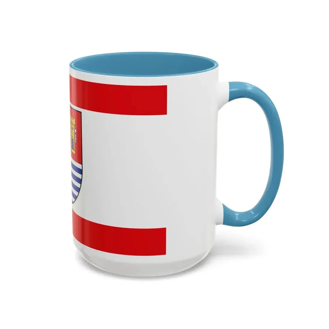 Flag of Bitburg Pruem Germany - Accent Coffee Mug - Go Mug Yourself