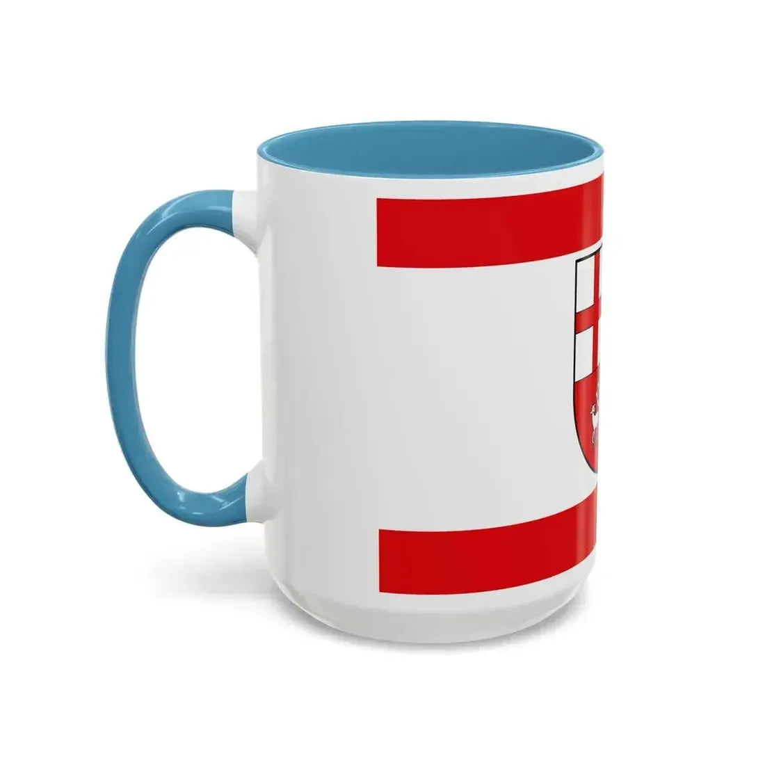 Flag of Bitburg Pruem Germany - Accent Coffee Mug - Go Mug Yourself