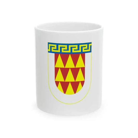 Flag of Bitola Municipality North Macedonia (North Macedonia) White Coffee Mug 11oz - Go Mug Yourself