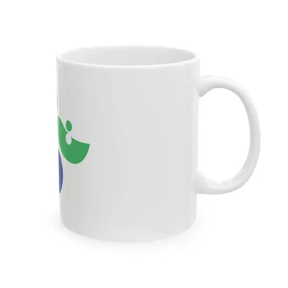 Flag of Bizen Okayama (Japan) White Coffee Mug - Go Mug Yourself