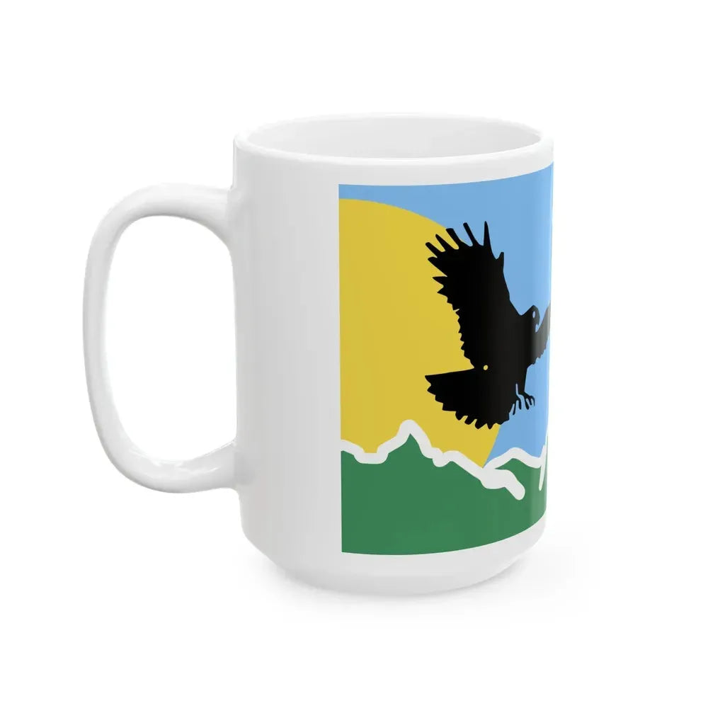 Flag of Black Hawk Colorado (United States) White Coffee Mug - Go Mug Yourself