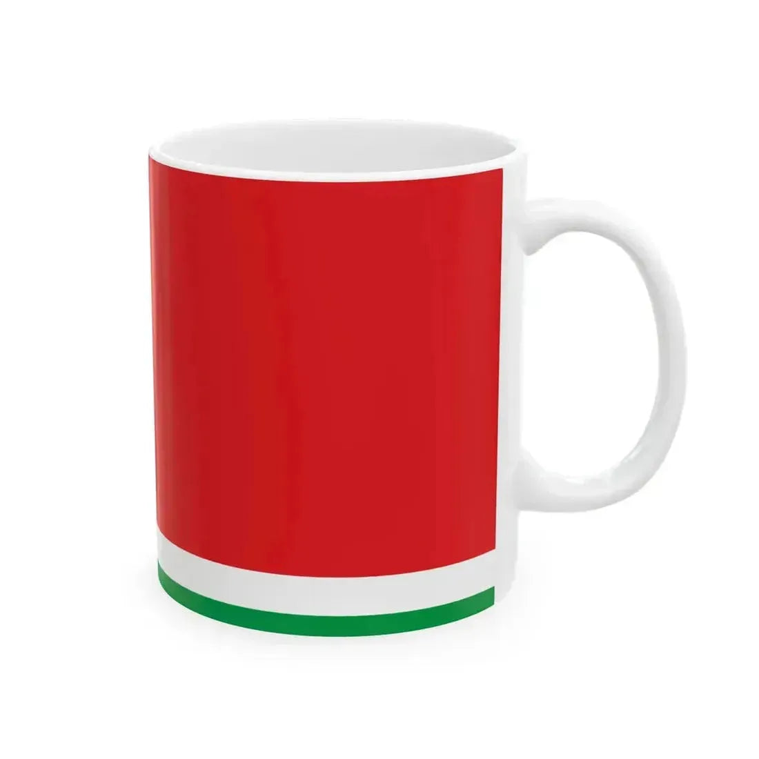 Flag of Blagoveshchensk (Russia) White Coffee Mug - Go Mug Yourself