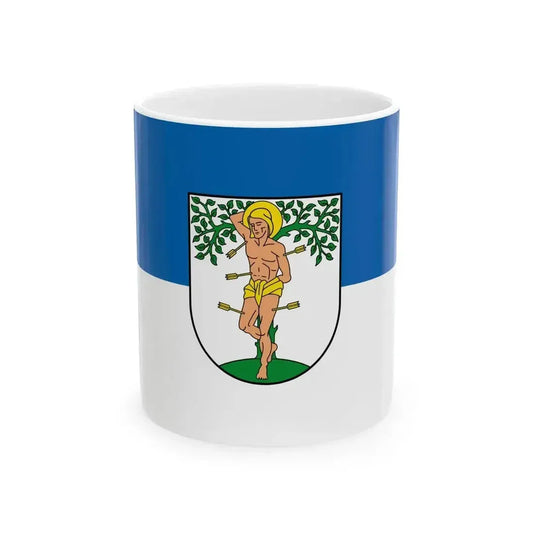 Flag of Blieskastel (Germany) White Coffee Mug 11oz - Go Mug Yourself